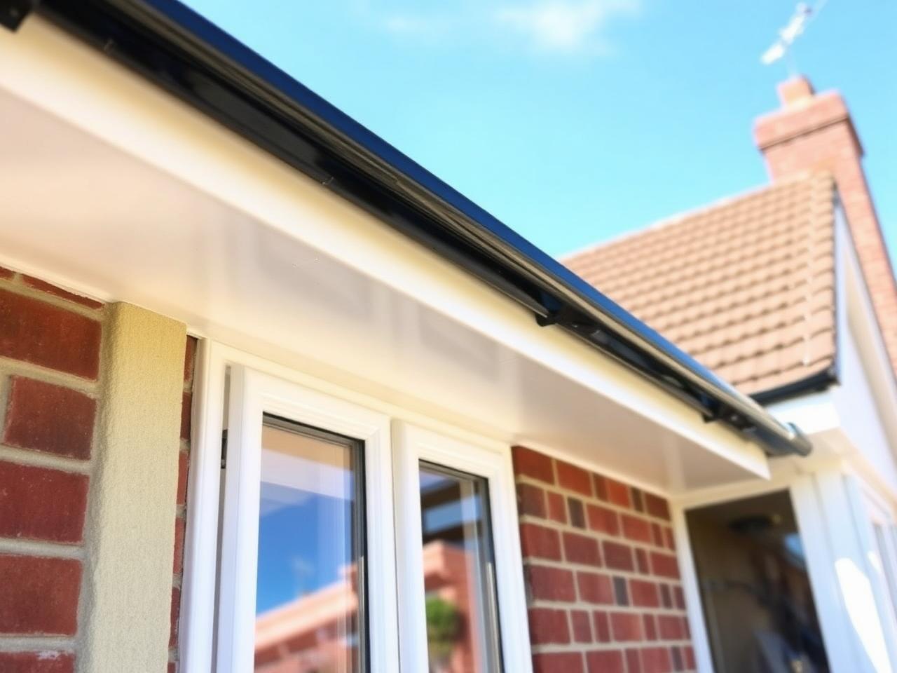 uPVC fascias, soffits & guttering